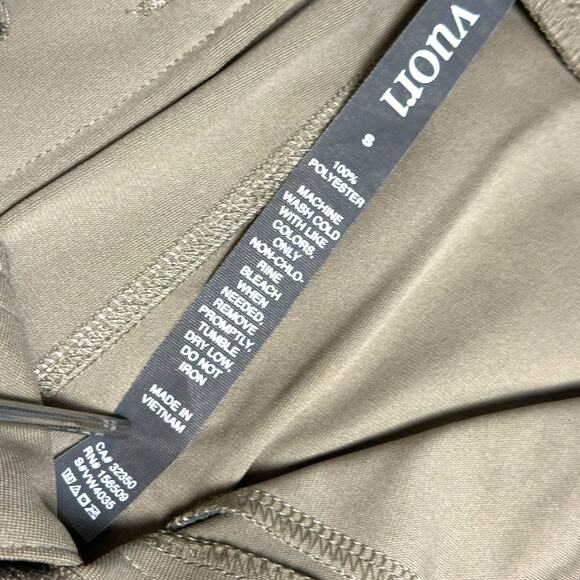 Vuori Women's Meta Wide Leg Trousers in Taupe - Picture 7 of 11